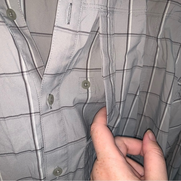 Arc'teryx Gray Casual Button Down Shirt XL - Picture 7 of 10